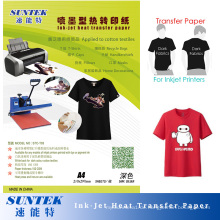 192GSM Inkjet T-Shirt Transferdruckpapier für dunkle Stoffe (STC-T03)